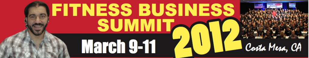 Fitness Business Summit 12
