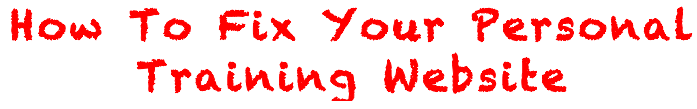 Personal Training Websites
